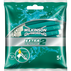Wilkinson Extra 2 Sensitive Einwegrasierer 5 Stück 