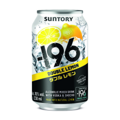Suntory 196 Double Lemon Vodka & Shochu 10 % vol. 0,33 l 