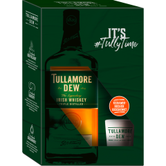 Tullamore Dew Whiskey 40 % vol. 0,7 l + Becher 
