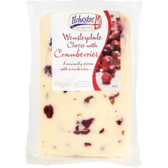 Ilchester Wensleydale Cranberries 42 % Fett i.Tr. 150 g 