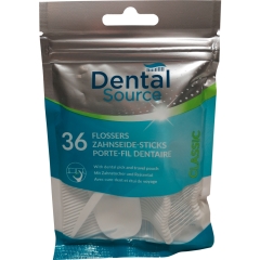 Dental Source Zahnseidesticks 36 Stück 