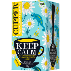 CUPPER Bio Keep Calm Kräutertee 20 Teebeutel 