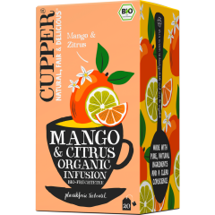 CUPPER Bio Mango & Citrus 20 Stück 