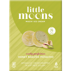 Little Moons Mochi Eis Honig geröstete Pistazie 192 ml 
