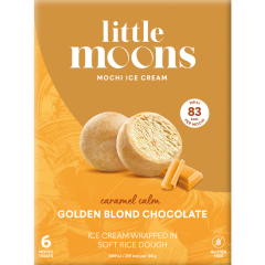 Little Moons Mochi Eis Golden Blonde Chocolate 6 x 32 g 