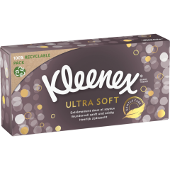 Kleenex Ultra Soft Kosmetiktücher Box 64 Stück 