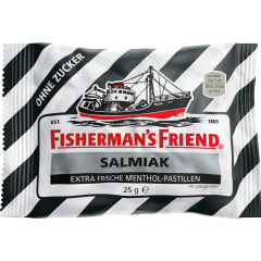 Fisherman's Friend Salmiak ohne Zucker Pastillen 25 g 