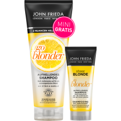 John Frieda Sheer Blonde Go Blonder aufhellendes Shampoo 250 ml + 50 ml 
