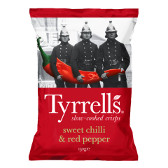 Tyrrells Sweet Chilli & Red Pepper 150 g 