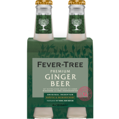 Fever-Tree Premium Ginger Beer - 4-Pack 4 x 0,2 l 