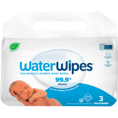 WaterWipes Babyfeuchttücher 3 x 48 Stück 