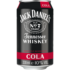 Jack Daniel's Cola 10 % vol. 0,33 l 