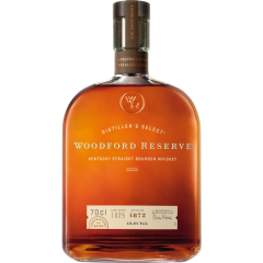 WOODFORD RESERVE Kentucky Straight Bourbon Whiskey 43,2 % vol. 0,7 l 