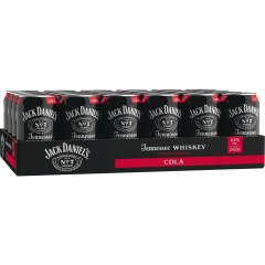 Jack Daniel's Cola 10 % vol. 0,33 l - Tray 24 x          0.330L 