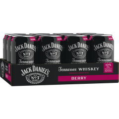 Jack Daniel's Berry 10 % vol.  - Tray 12 x 0,33 l 