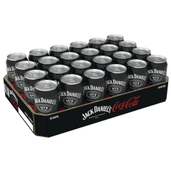 Jack Daniel's Coca-Cola 10 % vol. - Tray 24 x 0,33 I 
