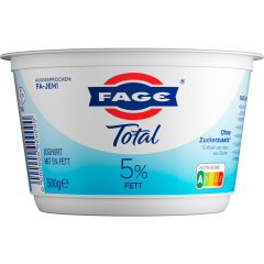 FAGE Total Griechischer Joghurt 5 % Fett 500 g 
