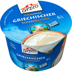 Greco Original Griechischer Schafjoghurt 6 % Fett 150 g 