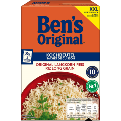 Ben's Original Kochbeutel Original-Langkorn-Reis XXL-Vorteilspack 1 kg 