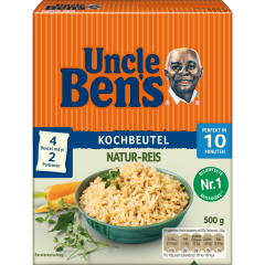 Uncle Ben's Natur-Reis im Kochbeutel 500 g 