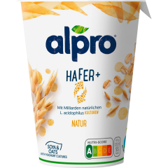 alpro Hafer + Natur Soja-Joghurtalternative 400 g 