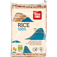 Lima Bio dünne Vollkorn Reiswaffeln mit Salz 130 g 