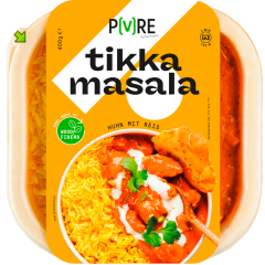 Pure Tikka Masala mit Reis 400 g 