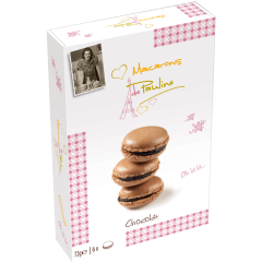 Macarons de Pauline Makronentörtchen Chocolate 72 g 