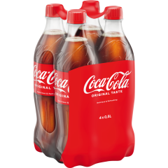 Coca-Cola Original Taste - 4-Pack 4 x 0,5 l 