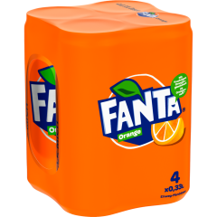 Fanta Orange 4 x 0,33 l 