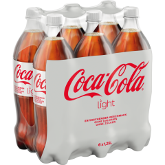 Coca-Cola Light - 6-Pack 6 x 1,25 l 