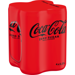 Coca-Cola Zero 4 x 0,33 l 