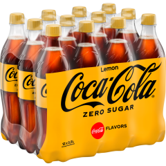 Coca-Cola Zero Sugar Lemon - 12-Pack 12 x 0,5 l 