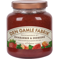 DEN GAMLE FABRIK Rhabarber & Erdbeere 380 g 