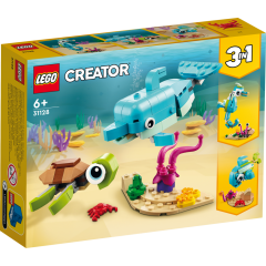 Lego 31128 Creator Delfin und Schildkröte 