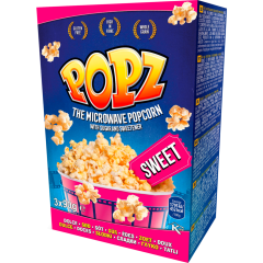 POPZ Mikrowellen Popcorn Sweet 270 g 