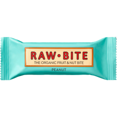 Raw Bite Bio Peanut Riegel 50 g 
