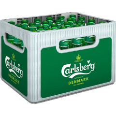 Carlsberg Beer - Kiste 24 x 0,33 l 