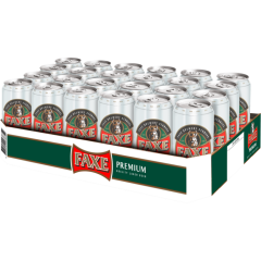 Faxe Premium Quality Lager Beer - Tray 24 x 0,5 l 