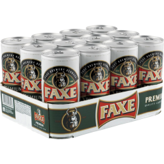 Faxe Premium Quality Lager Beer - Tray 12 x 1 l 