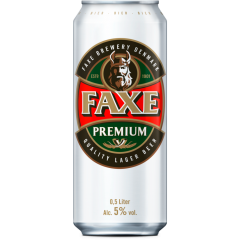 Faxe Premium Quality Lager Beer 0,5 l 