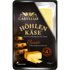 Castello Höhlenkäse Classic in Scheiben 50 % Fett i. Tr. 150 g 