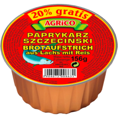 Agrico Brotaufstrich Paprykarz Szczecinski 156 g 