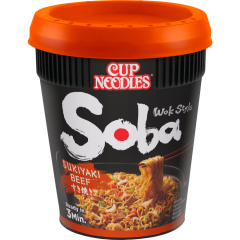 Nissin Soba Cup Noodles Sukiyaki Beef 89 g 