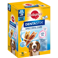 Pedigree DENTA Stix Daily Oral Care für mittelgroße Hunde 4 x 7 Stück 