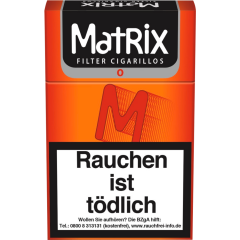 MATRIX Orange 84 mm Filter Cigarillos 17 Stück 