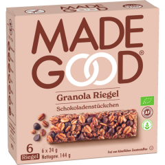 MadeGood Bio Granola Riegel Schokoladenstückchen 6 x 24 g 