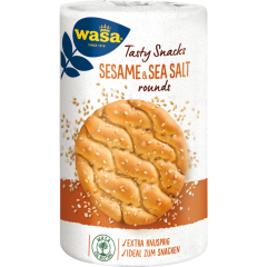 Wasa Tasty Snacks Rounds Sesame & Sea Salt 235 g 