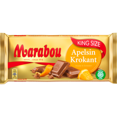 Marabou Tafel Vollmilchschokolade mit Orange 250 g 