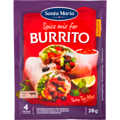 Santa Maria Seasoning Mix für Burrito 28 g 